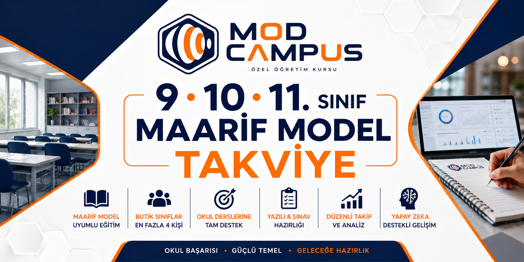 9. 10. 11. Sınıf Maarif Model Butik Sınıf Takviye